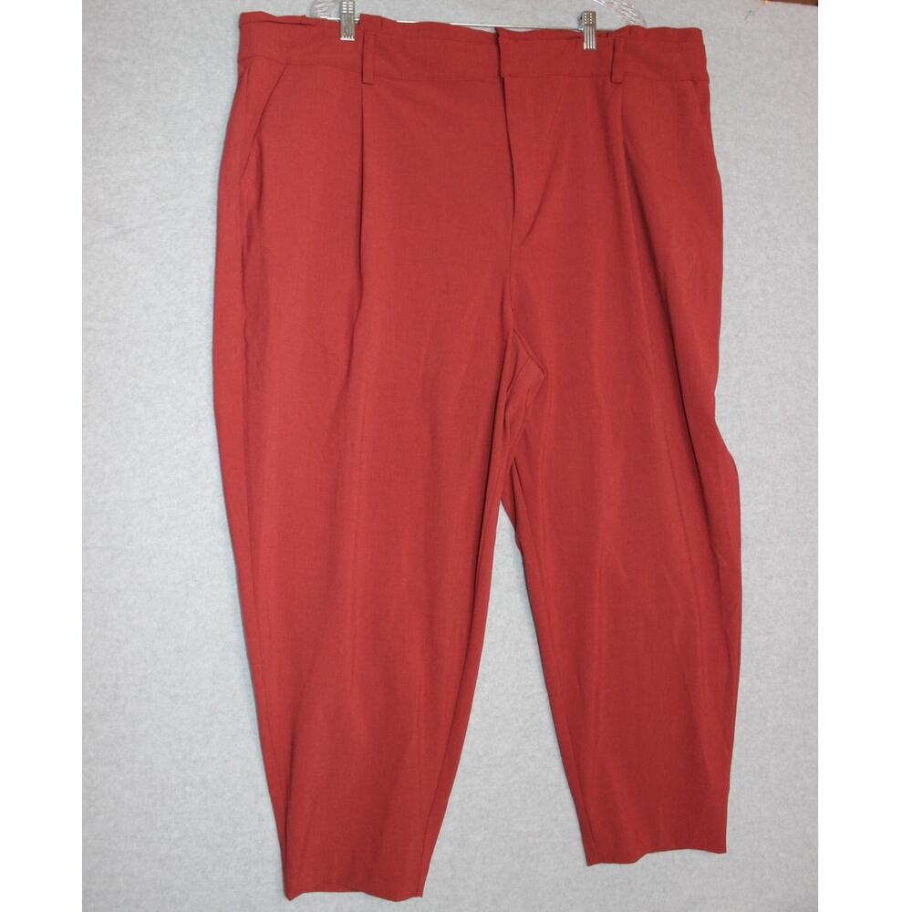Torrid Brown Tapered Dress Pant Plus Size 24